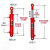 MOSUO小型双向液压油缸液压缸 63x200