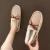 西马驼（XIMATUO）豆豆鞋女冬季加绒厚底外穿一脚蹬毛绒2024年新款棉瓢孕妇毛毛鞋子 红色 37