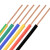 天泓电缆 ZBN-BV 铜芯聚氯乙烯绝缘电线 阻燃B级耐火N级 单芯单股硬线 450V/750V及以下 型号25mm²（100米）