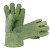 者也 500度耐高温手套 加长隔热工业铸造防烫手套 军绿+掌托