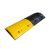 泰瑞恒安 橡胶减速带 人字形减速带 TRHA-JSD100/35R 100cm×35cm×4cm 6KG 黑黄色/个