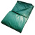 锦安行 JA-FYB-102 防雨布篷布 雨棚布帆布 PVC防水雨篷布 油布 苫布 4×6m/张 军绿色 克重：400±30g/m²