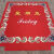 电梯星期地毯公司logo 广告店标欢迎光临迎宾地毯满铺工程地毯 大红色 定制水晶绒0.5平米