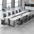 会议桌长条桌组合简约现代桌椅组合接待洽谈培训大小型办公室家具 1.6米*0.8米