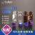 透明螺口进样瓶2/4ml液相气相色谱样品瓶棕色9-425 13-425玻璃瓶 盖垫2ml-蓝色开孔(100个)