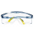  霍尼韦尔（Honeywell）护目镜 全景式防冲击眼罩 防雾 防刮擦 工地骑行实验 100300 S200A蓝框