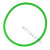 聚氨酯粗面圆带粘接圆形皮带O型传动带绿色可接驳PU圆带 高品质绿色粗面2mm(1米价)
