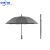 中环力安 长柄10骨加大灰色 雨伞定制logo长柄商务礼品伞自动晴雨两用伞