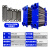 定制适用板式换热器304316不锈钢钛材定制可拆卸工业供暖蒸汽交换 3平方换热面积（加强防腐板