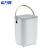 希万辉  全自动感应客厅卫生间大号带盖防水厨房垃圾桶【白色-充电款】XWH0344