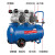 空压机气泵空气压缩机气磅无油小型无声木工专用220V 24升【1000W】双进气 （品牌附件包）