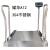 上海血液透析室体重秤轮椅称血透室透析电子秤人体称重打印定制定 普通碳钢烤漆带打印款500kg