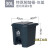 废料化学品分类垃圾箱脚踏垃圾桶锐器加厚型塑料加厚大桶针筒 30L特厚脚踏桶灰盖高韧性2卷