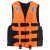 优导仕  救生衣浮力衣便携成人浮潜冲浪游泳背心 成人款橘色 XL