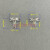 SEM凹槽钉形扫描电镜样品台FEIZEISS蔡司Tescan直径12.7 4孔样品盒16120