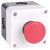HBZKA款 1-5位带按钮开关控制盒复位按钮急停旋钮启动停止 一位 自复位蘑菇头