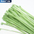 美国泛达PLT2S-M109聚丙烯扎带绿色自锁式扎线带强拉力耐化学耐高温工业扎带 PLT2S-M109（分装100根） 绿色