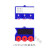强磁仓库标签磁性材料卡片库房仓储货位卡计数物料牌货架计数标牌 三位55*75全磁蓝色
