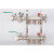 天一 金牛地热地暖分水器 地暖管地热管集水器大流量加厚家装 4路单分水器