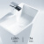 自高（ZIGAO）德国自高(ZIGAO) 一体式陶瓷立柱盆 卫生间浴室落地式洗手台 【G-9884Z】单盆-带下水配件