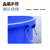 豫选工品  塑料水桶加厚户外储水桶 大号装米面圆形消毒桶 大容量带盖清洁桶 100L蓝色带盖