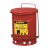 杰斯瑞特（JUSTRITE）~09100~6加仑(20升)红色油渍废品罐