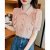 BLLDR潮牌时尚韩系短袖雪纺衬衫女2024夏季新款设计感小众洋气格子衬衣 图色 L