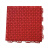 月桐（yuetong）YT-D1 悬浮地垫地毯地板拼接塑料防滑脚垫 单块25*25cm 红色