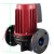 上海热水循环泵暖气锅炉地暖地热管道泵220v大功率屏蔽泵 1500瓦1.5寸圆法兰口