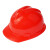 上柯 B2008 防飞溅面屏套装 耐高温含安全帽 PC面屏二合一 红色