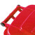Supercloud(舒蔻) 户外垃圾桶 垃圾桶大号商用加厚带盖大垃圾桶工业小区环卫垃圾桶 50L红色