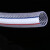 撼地 PVC水管白色透明蛇皮管纤维增强软管6分20mm*厚2mm*10米长