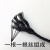 鸣固 黑色尼龙绳 捆扎绳打包绳聚乙烯塑料绳晒被绳渔网拉绳 直径2mm（约50米）