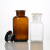 实验室广口瓶玻璃瓶大口化学试剂瓶小口细口瓶125/500ml透明棕色 白色细口瓶 60ml 普料
