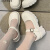 沫筱雪高跟玛丽珍女鞋厚底小皮鞋女夏季薄款2022日系jk厚底粗跟白色法式 米色 38