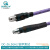 射频同轴电缆组件 VNA矢量网分铠甲射频线 SMA/3.5 0-26.5G SMA公头-3.5母头 0.5m