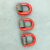 适之焊接环起重d型环吊耳焊接d型环高强度吊环G80模锻吊环模具用吊环 模锻焊接环1.12T