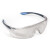 霍尼韦尔（Honeywell）300112 护目镜 S300A 蓝款银色镜片 防风沙 防尘 防雾眼镜 10副/盒