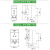 导轨式模数化16A插座EA9XN310配电箱电源插10A二孔三孔四孔 EA9XN316 3孔16A