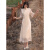 朵菲彤越南奥黛旗袍长裙中国风改良年轻款少女2024新款夏季日常可穿小个 9054图片色 XL