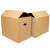 10个装五层特硬大纸箱子搬家纸箱快递打包箱整理收纳神器纸箱盒子 五层特硬无扣 604050cm十个装