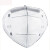 3M 口罩9542 9042升级版活性炭口罩 防护装修防有机蒸气异味和颗粒物9542头带式 25只/盒