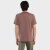 始祖鸟（ARC’TERYX） CAPTIVE T-SHIRT 透气 男子 棉质短袖T恤 VELVET SAND/绒砂棕 S