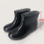胜丽 雨鞋男款 低筒防水雨靴 防滑耐磨耐脏 劳保水靴 FPD020M 黑色 36码 1双装