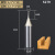 公制TCT双刃直刀木工铣刀开槽刀具修边机刀头雕刻机锣刀1/2柄 1/2*3mm*10mm