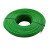 包塑钢丝绳加粗晾衣绳晒被绳户外遮阳网葡萄架猕猴桃百香果专用绳 绿色4mm直径--100米送8个锁扣