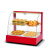 迅爵(柠檬黄不锈钢方中3层)商用保温柜小型加热恒温箱展示柜台式板栗蛋挞面包玻璃熟食柜剪板X651