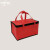 铝箔保温手提配送袋加厚隔热外卖袋 2个装红色邮政4号箱36*24*20cm