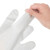 英科医疗 一次性PE手套 食品级加厚餐饮防护手套 透明色 小号S码 4000只/箱