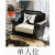 顾家木艺意式轻奢沙发小户型客厅三四人现代简约美式复古创意组合转角沙发 单人 环保皮 其他